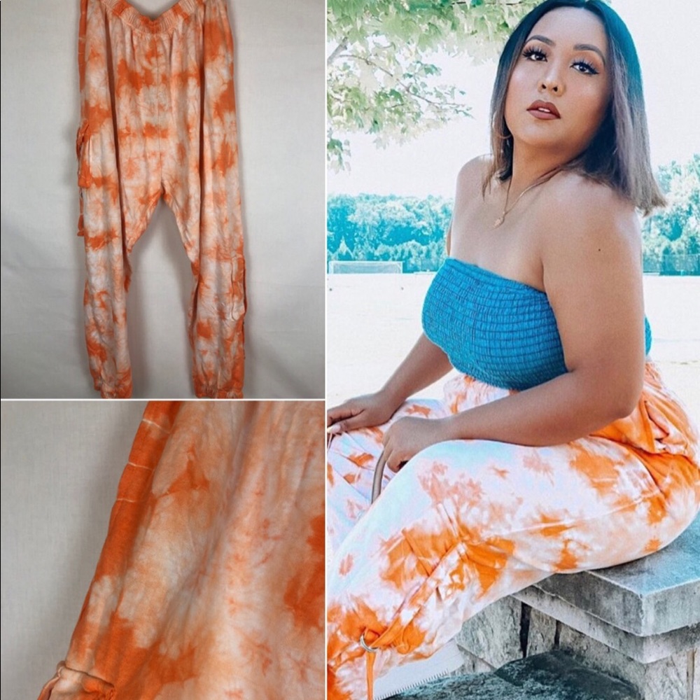 Plussize Tie Dye Joggers